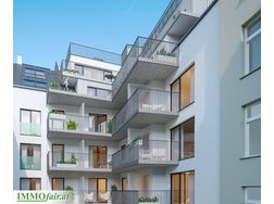 Trendige 2 Zimmer Neubauwohnung Nhe Augarten 1 OG Top 3 2 ZI 47 04m Balko - Wohnung kaufen - Bild 1