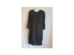 Schwarzes Kleid PLUS SIZE Gr 50 52 - Gren > 50 / > XL - Bild 1