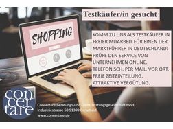 Testkufer m w d Ohlsdorf gesucht - Jobs Werbung, Marketing & PR - Bild 1