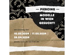 Piercing Modelle Wien gesucht - Schnheit & Wohlbefinden - Bild 1