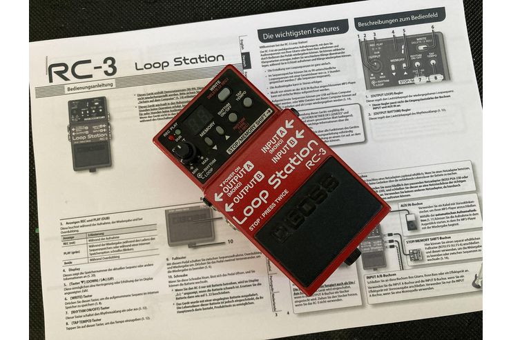 Boss RC 3 Loop Station Boss RC 3 Loop Station - Verstärker & Effekterzeugung - Bild 1
