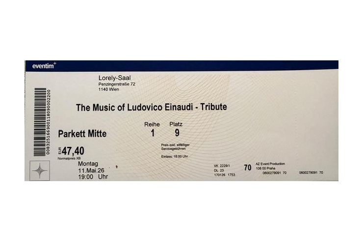 The Music of Ludovico Einaudi Tribute Wien The Music of Ludovico Einaudi Tribute Wien - Konzerte - Bild 1