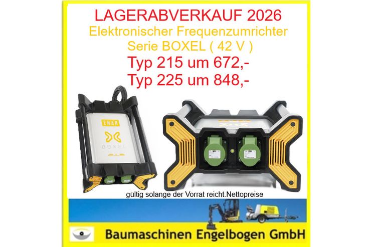 Elektronischer Umformer BOXEL ABVERKAUF Elektronischer Umformer BOXEL ABVERKAUF - Maschinen und Werkzeuge - Bild 1