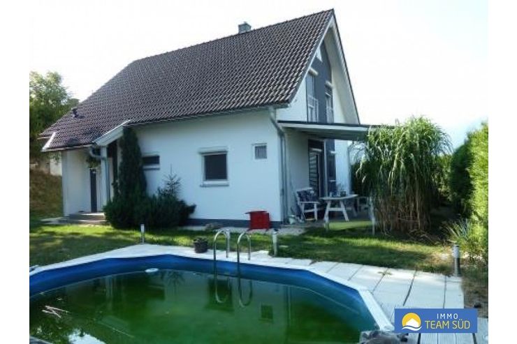 Großzügiges Niedrigenergiehaus Garten Pool Tainach - Haus kaufen - Bild 1