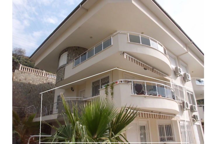 Provisionsfrei Panorama Wohnung Alanya Tepe Bektas - Wohnung kaufen - Bild 1