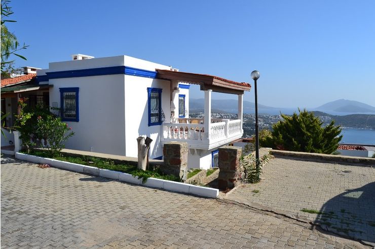 Freistehendes Haus mit Meerblick in Bodrum in Bodrum