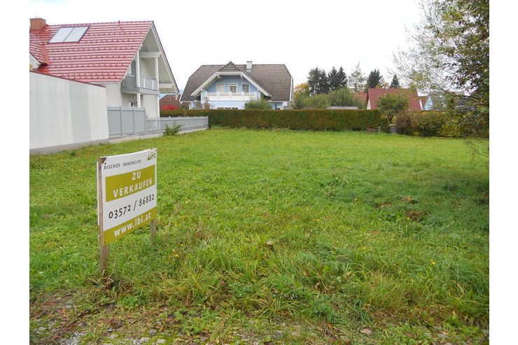 Baugrund Siedlungslage Weißkirchen - Grundstück kaufen - Bild 1