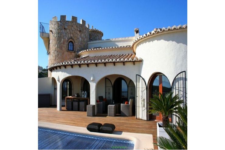 Gepflegte spanische Villa Panorama Meerblick - Haus kaufen - Bild 1