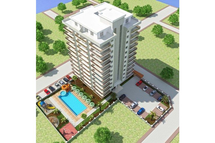 Hochwertiges Neubauobjekt Alanya Mahmutlar preiswert verkaufen - Wohnung kaufen - Bild 1