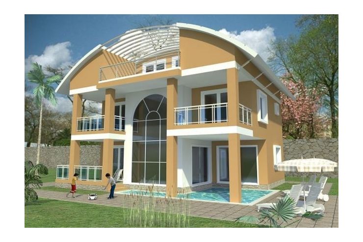 Viel Platz 5 Schlafzimmern toller Aussicht Schlsselfertige Neubauvilla S - Haus kaufen - Bild 1