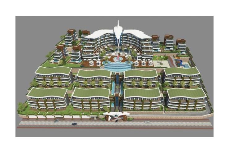 ALANYA REAL ESTATE 2 Zimmer Apartment traumhafter 5 Sterne Luxusresidence - Wohnung kaufen - Bild 1