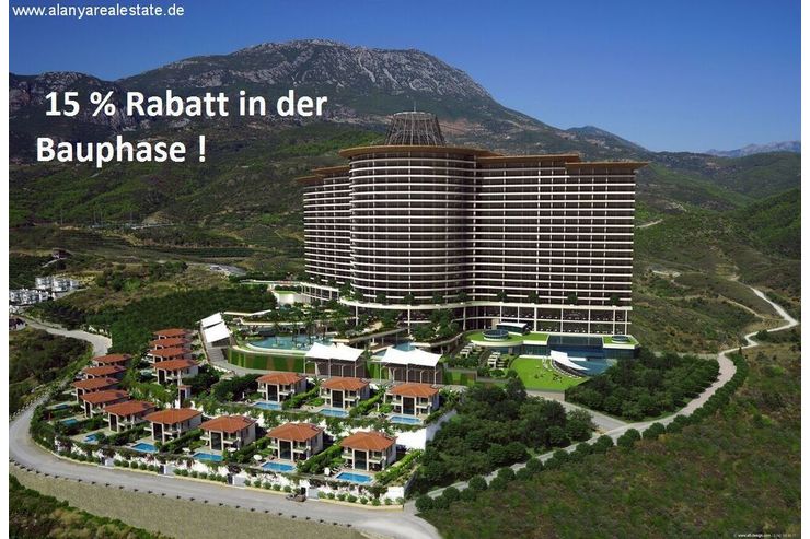 ALANYA REAL ESTATE 5 Sterne Hotel Apartment Residenz Alanya - Wohnung kaufen - Bild 1