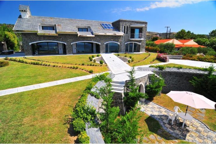 Einmalige Luxus Super Villa Strand Chalkidike einziger Architektonik - Haus kaufen - Bild 1