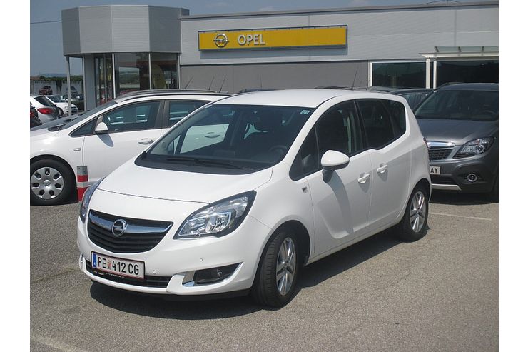 Opel Meriva sterreich Edition 5 T rer 1 4 TURBO ecoFLEX 88 kW 120 PS Start Stop MT5 - Autos Opel - Bild 1