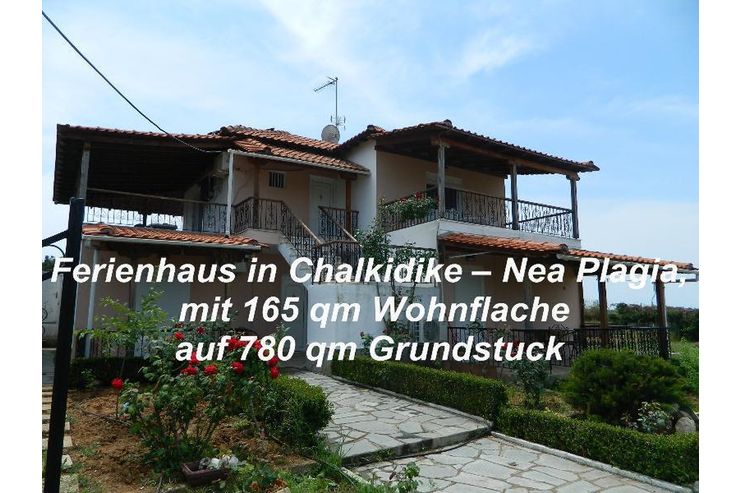 Ferienhaus Chalkidike Nea Plagia 165 qm Wohnflche - Haus kaufen - Bild 1