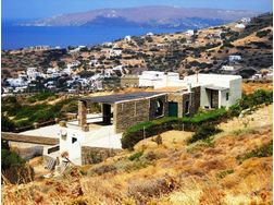 Kykladische Vollmblierte Villa 134 qm Insel Andros Ort Batsi - Haus kaufen - Bild 1
