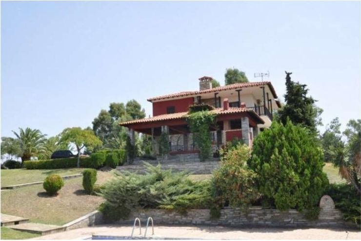 Villa 300 qm Wohnflche 9 000 qm Grundstcksflche Chalkidike Kassandra - Haus kaufen - Bild 1