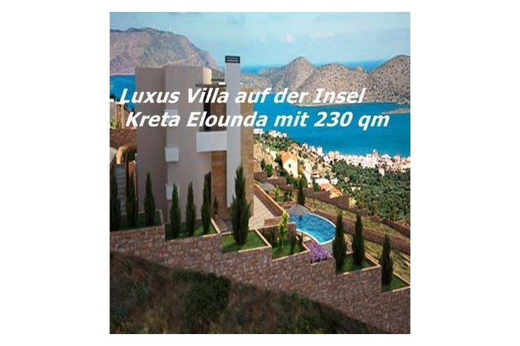 Luxus Villa Insel Kreta Elounda - Haus kaufen - Bild 1