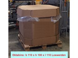 Oktabins 1 Euro Bocholt - Paletten, Big Bags & Verpackungen - Bild 1