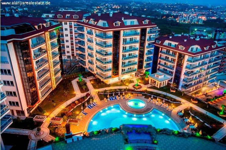 ALANYA REAL ESTATE SCHNPPCHEN 3 Zimmer Wohnung Meerblick super Luxus Reside - Wohnung kaufen - Bild 1