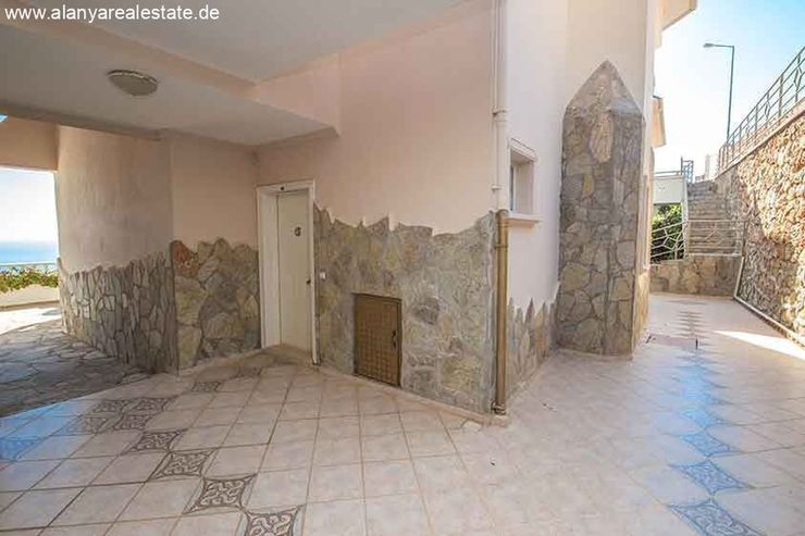 Drei Zimmer voll Panorama Meerblick Wohnung Pool Bergen Alanya - Wohnung kaufen - Bild 1