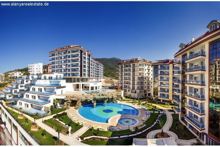 ALANYA REAL ESTATE Wohnungen exzellentem Blick Alanya Luxus Residenz - Wohnung kaufen - Bild 1
