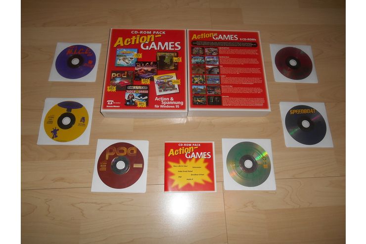 6 Action Games Windows 95 - PC Games - Bild 1