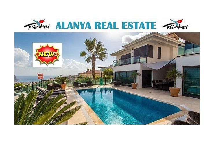 Super Luxus Villa Panorama Meerblick Alanya Tepe - Haus kaufen - Bild 1