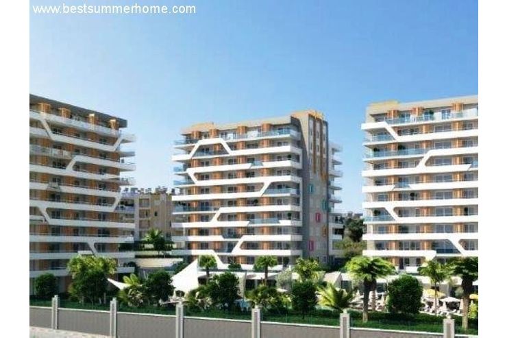 ALANYA REAL ESTATE Emerald Dreams Neue Luxusresidence Alanya Avsallar - Wohnung kaufen - Bild 1