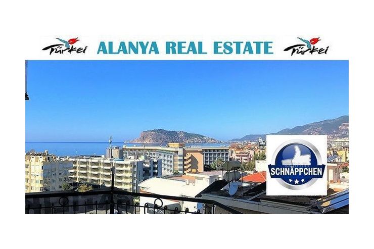 Gnstiges voll mbliertes Penthaus Alanya Panorama Meerblick Pool - Wohnung kaufen - Bild 1