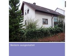Frei stehendes gut ausgestattetes 1 2 Familienhaus groem Grundstck Ga - Haus kaufen - Bild 1