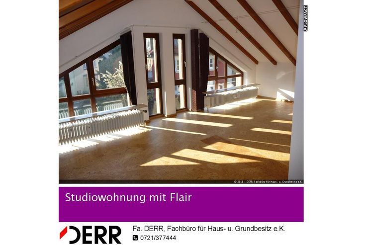 Schicke Studio Wohnung guter Lage Ettlingen - Wohnung mieten - Bild 1