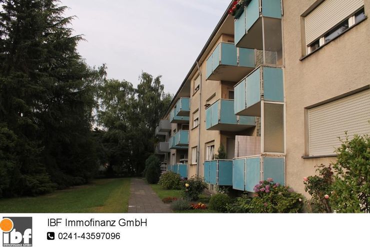 Funktional geschnittene 2 ZKDB Wohnung Balkon Aachen Haaren - Wohnung mieten - Bild 1
