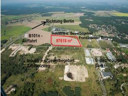 10 Ha Gewerbegrundstück Autobahn 20 Minuten Berlin 20 m² - Grundstück kaufen - Bild 1