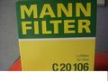 Mann C20106 Luftfilter Opel Corsa D - Filter (Luft, Kraftstoff, l, usw.) - Bild 1