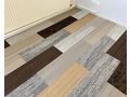 Braune Mix Teppichfliesen 25x100cm - Teppiche - Bild 3