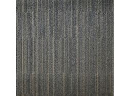 Teppichfliesen Streifenmuster Grau Braun - Teppiche - Bild 1