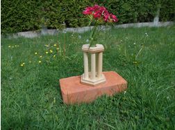 Blumenvase 6 Eckig - Vasen & Kunstpflanzen - Bild 1