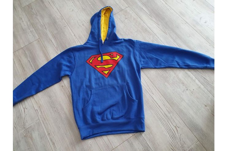 Superman Pullover small unisex Bub Maedchen - Größen 146-158 - Bild 1