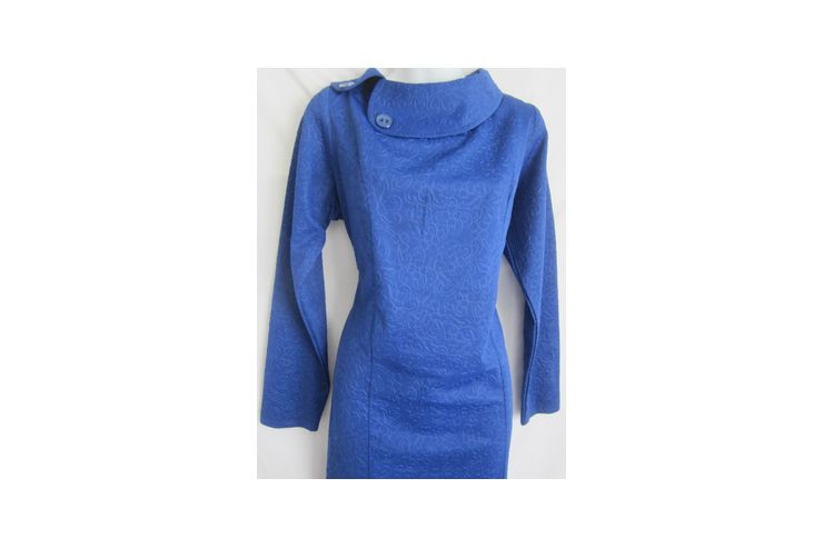 Blaues Kleid Gr 44 - Gren 44-46 / L - Bild 1