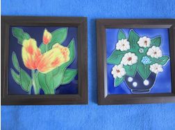 2 Blumenbilder Kacheln - Bilder & Kunstwerke - Bild 1