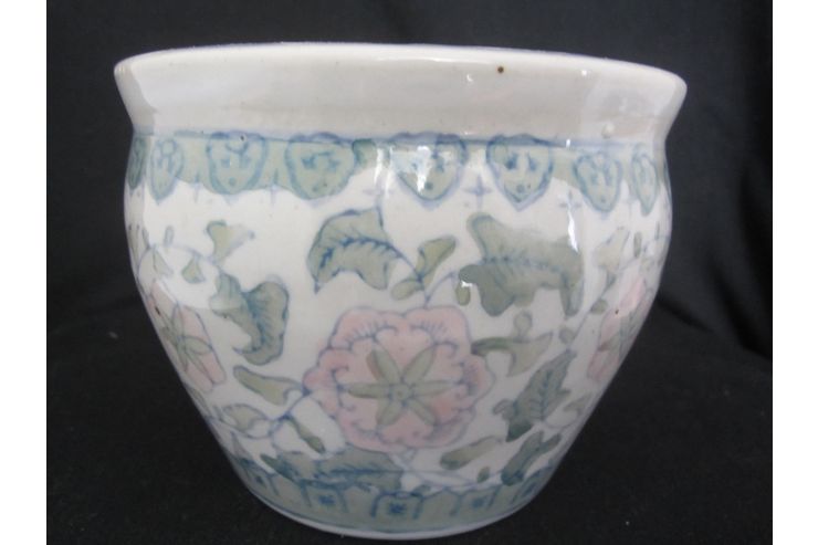 Chinesischer Blumenuebertopf - Vasen & Kunstpflanzen - Bild 1
