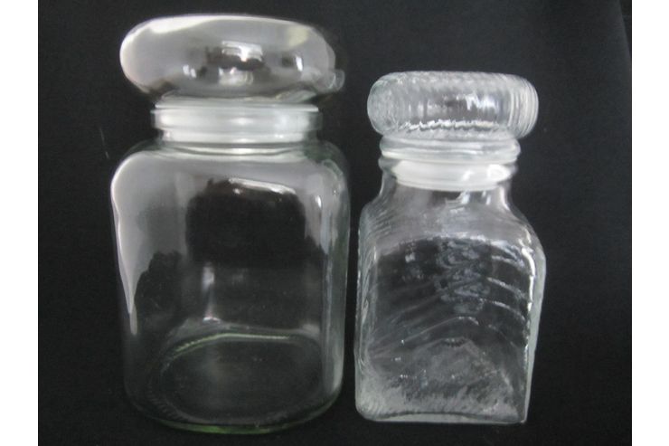 2 Glascontainer Vorratsbehaelter - Vorratsdosen - Bild 1