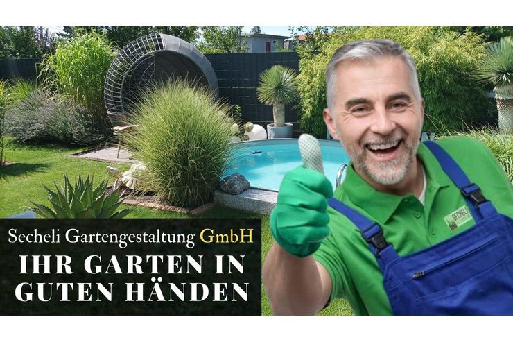 Professionelle Gartenarbeit - Gartendekoraktion - Bild 1