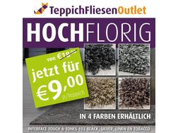 Hochflorige Teppichfliesen A Qualität - Teppiche - Bild 1