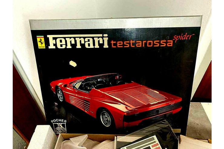 Pocher 1 8 Ferrari Testarossa Spider Innenlebe - Modellautos & Nutzfahrzeuge - Bild 1