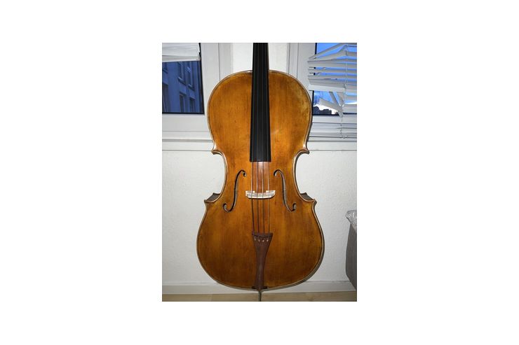 4 4 Cello Sehr Schne Flammung Aus Musiker - Streichinstrumente - Bild 1