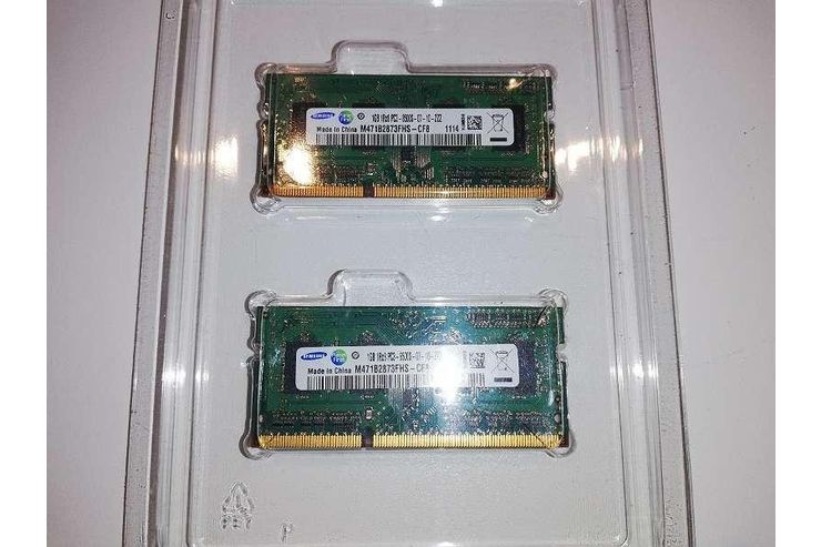 Samsung 2GB DDR3 RAM 204 pin SO DIMM - CPUs, RAM & Zubehör - Bild 1