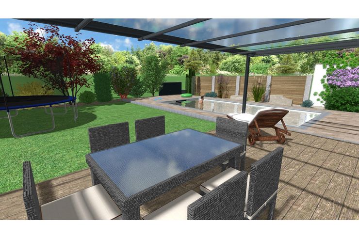 Gartengestaltung Wien 3D Gartenplaner - Kleingärten - Bild 1