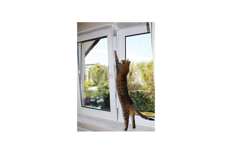 Kippfensterschutz Katzen austmetall - Kratzbume & Katzenmbel - Bild 1